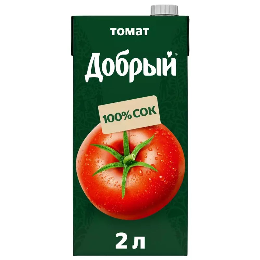 Сок Добрый, томат, 2 л