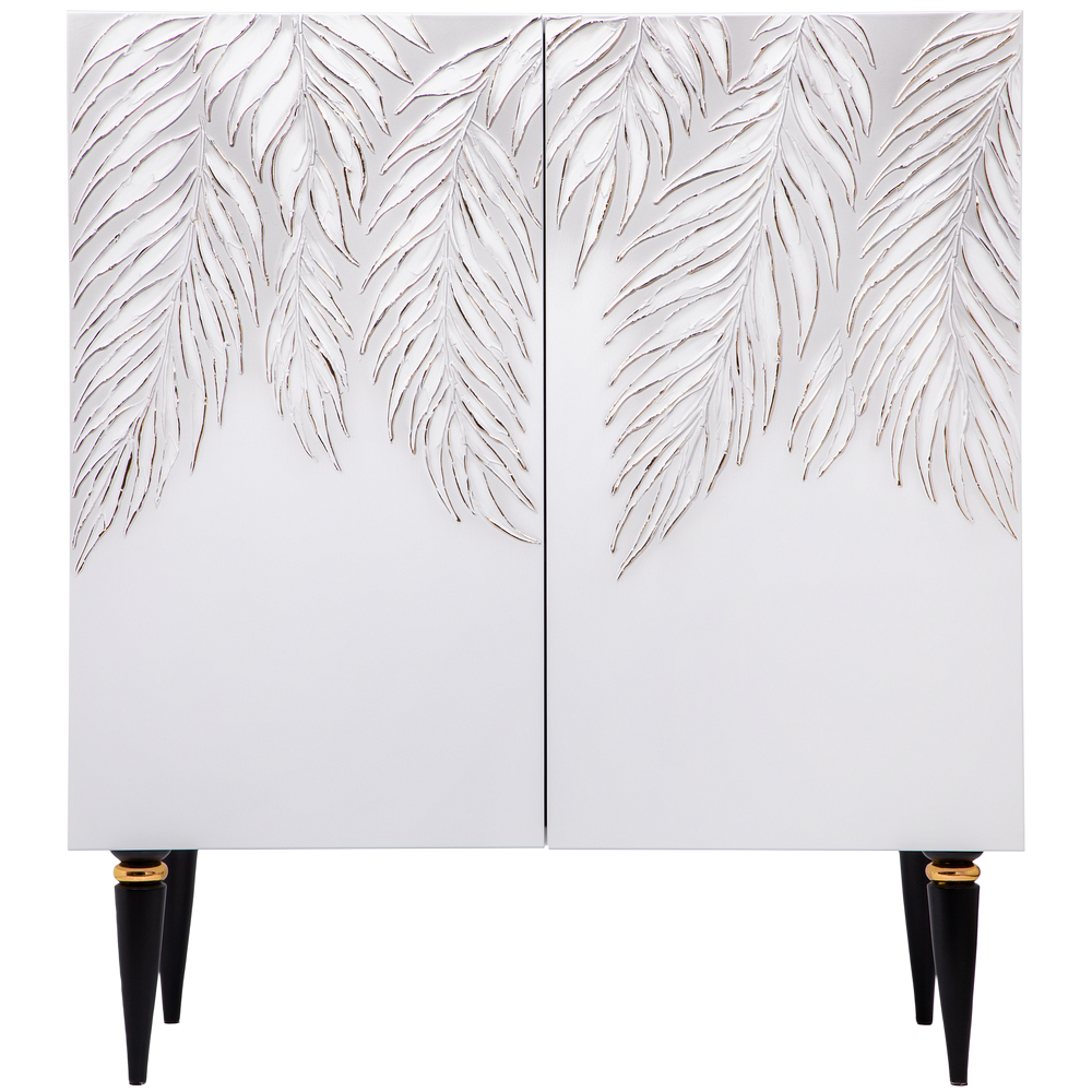 Комод Тропик Классик с 2 полками Айс Найт Голд