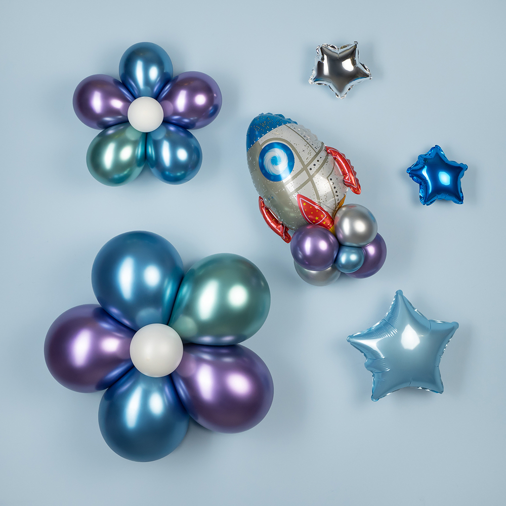 Звезда 9" Голубой, Макарунс Fm