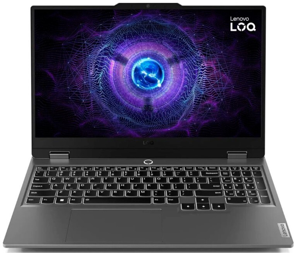 Ноутбук  Lenovo LOQ 15IAX9 15.6 ", Core i5, 16 Гб RAM, 512 Гб SSD, UHD Graphics, Серый