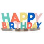 Ободок "Happy Birthday" 8 шт.