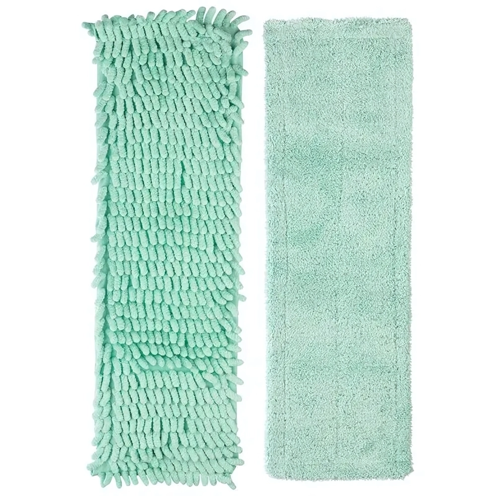 Набор насадок из микрофибры для швабры 2шт (короткий и длинный ворс)