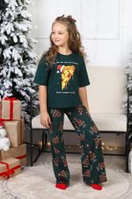 Костюм для девочки Пиццайоло-1 Виотекс ЗЕЛЁНЫЙ