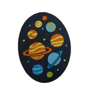 Термонаклейка на рюкзак и на одежду. Space