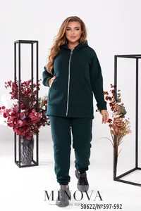 Костюм 597-592-зеленый Minova