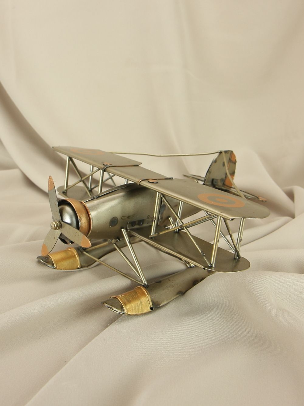 R&D Модель самолета биплана британских ВМС 2МВ, неокрашенный