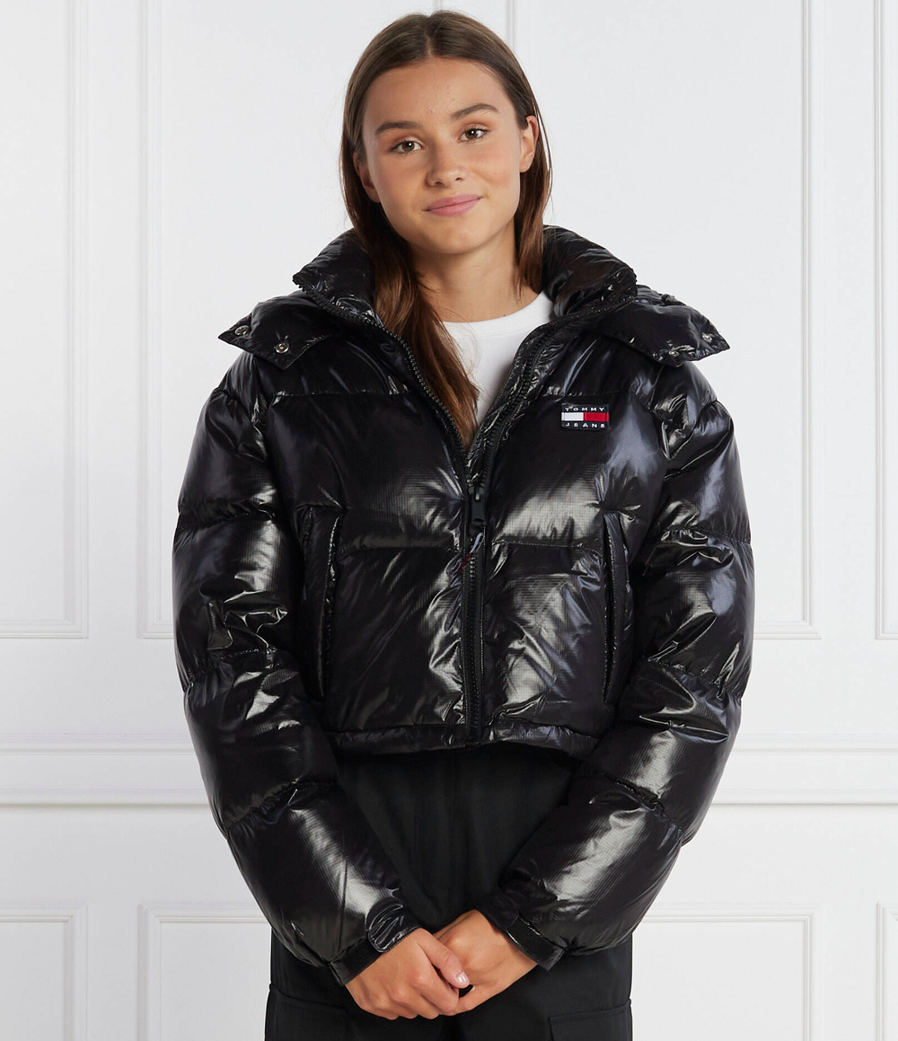 Пуховая куртка Tommy Jeans - черный(DW0DW16572)
