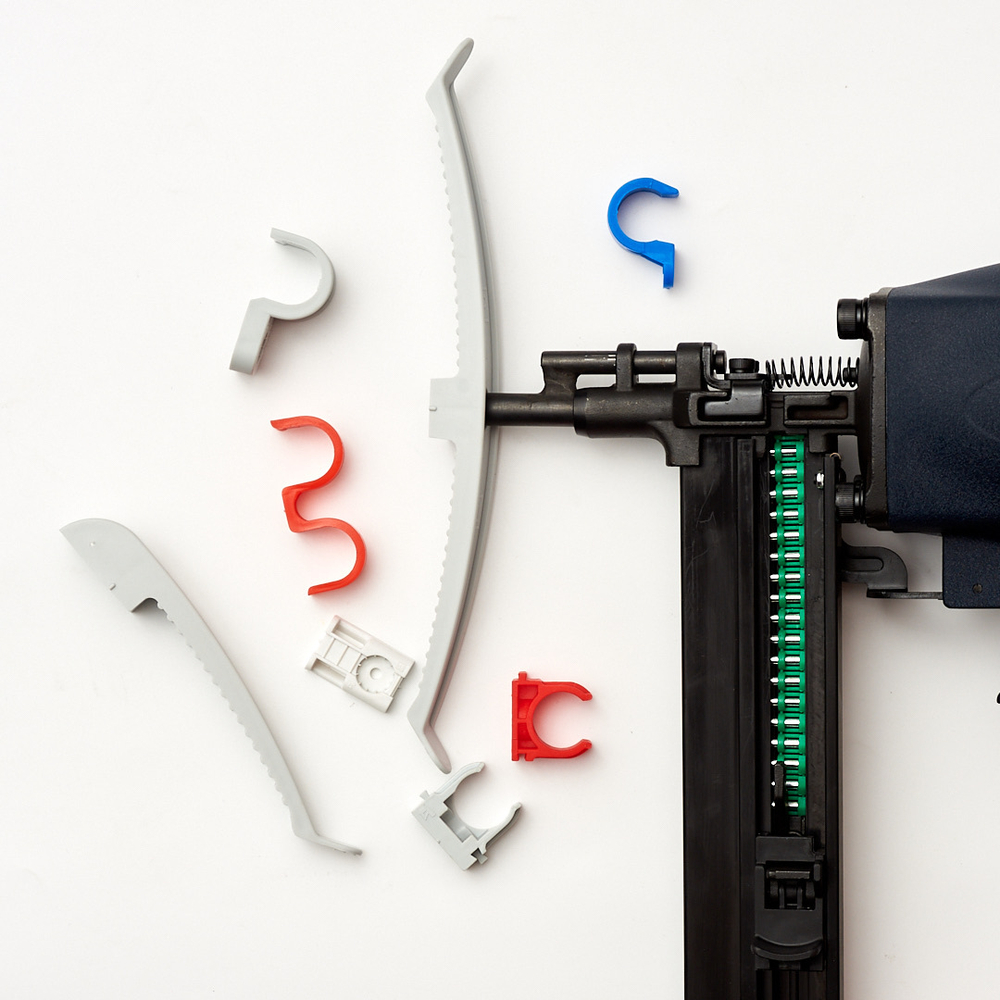 Пистолет гвоздезабивной монтажный Hybest SR40 (пневматический, гвозди CN)