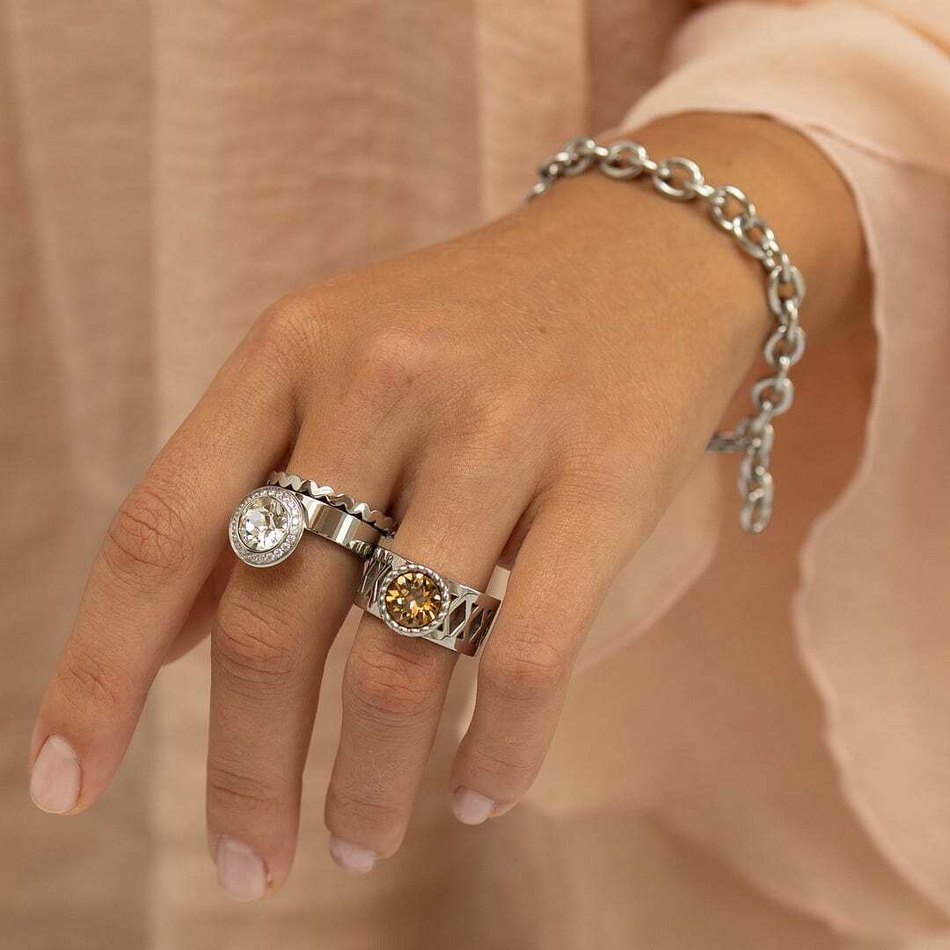 Браслет Qudo CERETO 20,5 cm Silver 102029/30-1700