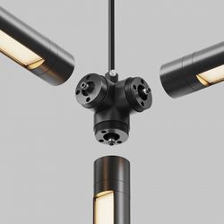 Токопровод угловой внутренний Maytoni  CA016TC-P-B