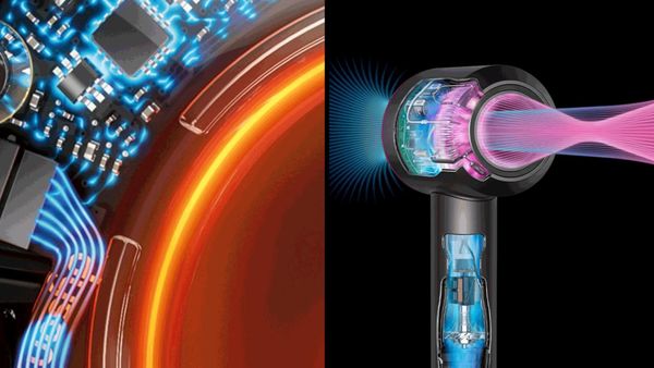 Фен Dyson Supersonic Nural HD16, Prussian blue/Rich copper