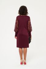 Платье Жозефина(46-56) Serenada винный (Акция)