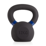 Гиря чугунная с цветным кольцом 12 кг (модель: К-3) VictoryFit VF-KCR120
