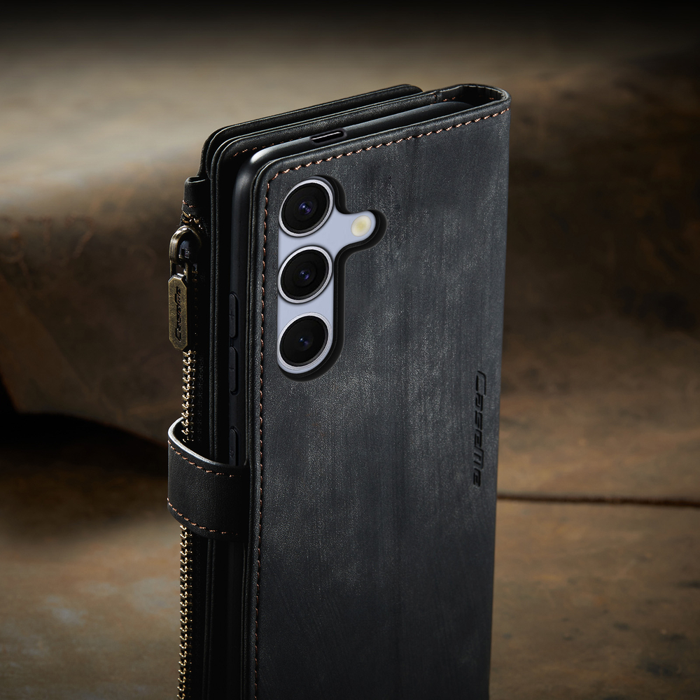 Многофункциональный чехол-кошелек CaseMe 3 in 1 Matte Wallet для Samsung Galaxy S25 FE