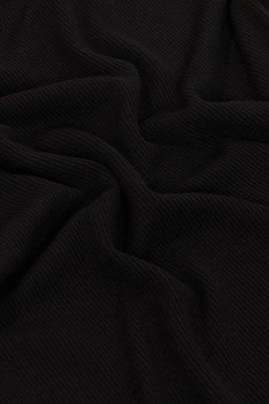 Майка с круглым вырезом из вискозы GENTLE Чёрный