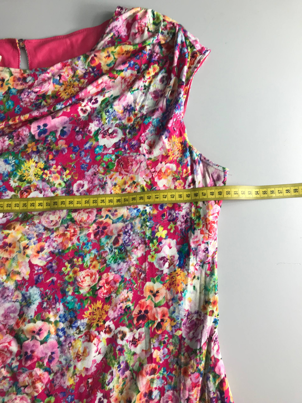 Платье Apanage цветочное, маркировка 42, визуально на 48 размер