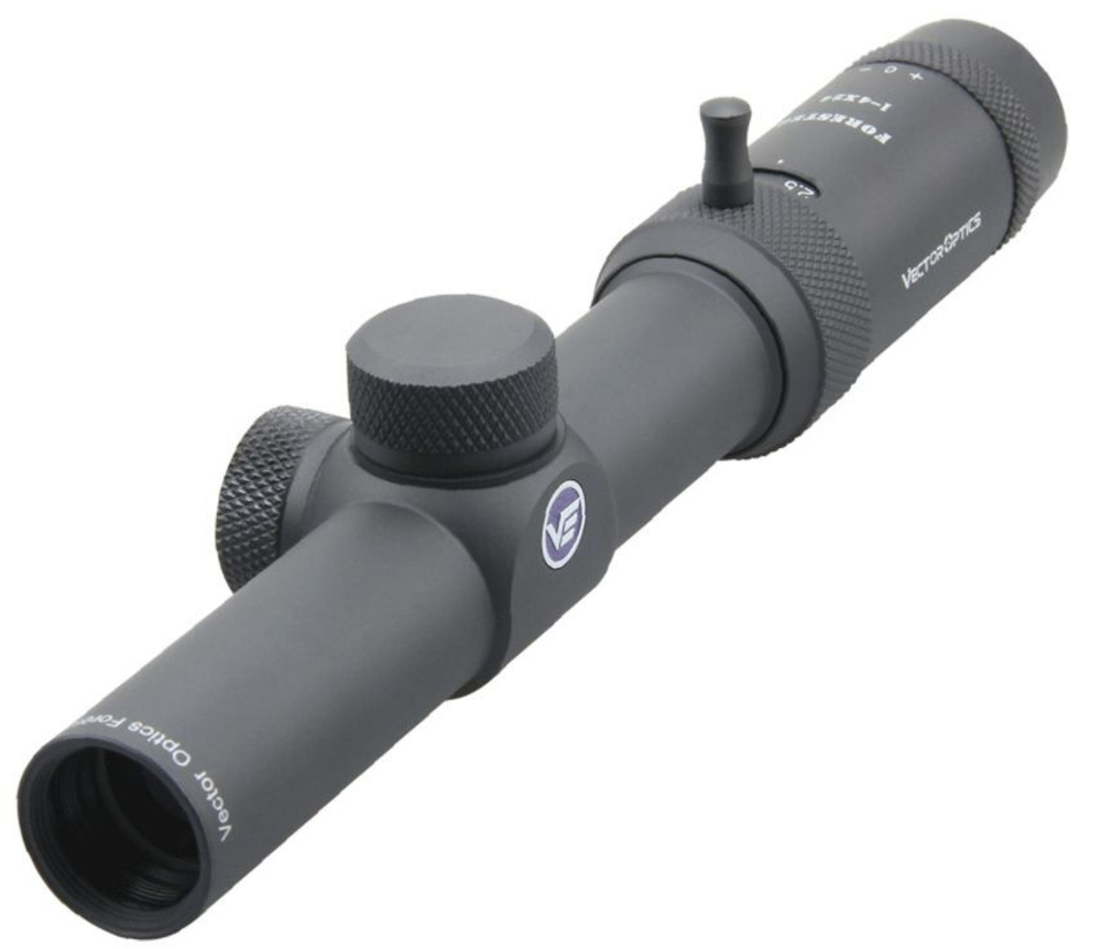 Оптический прицел Vector Optics Forester JR. 1-4x24, сетка крест с точкой, 30 мм