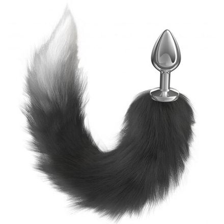 Анальная Пробка с Хвостом Diamond Starlit Black 4020-01lola