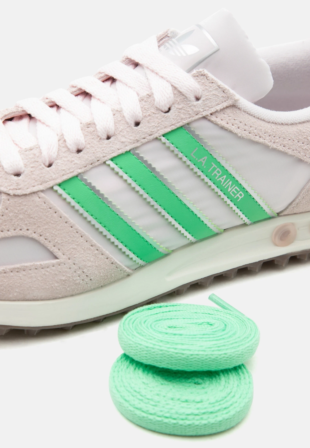 Adidas LA TRAINER OG - almost pink/semi screaming green