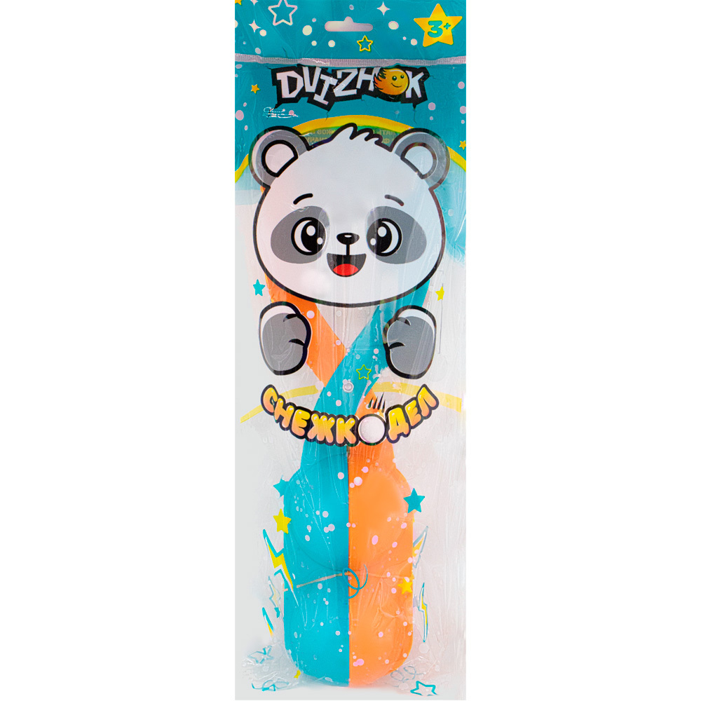 Снежколеп 38 см 2 шарика FG250115100R Dvizhok оранжево-синий