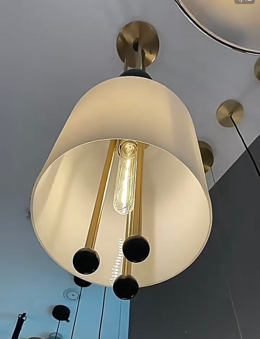 Ceiling design lamp Lantern by Apparatus (1 lampshade )