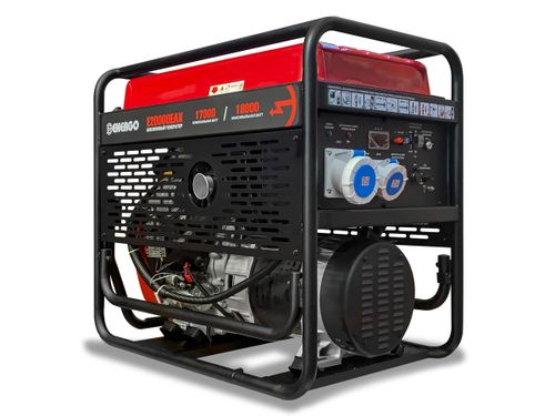 Генератор бензиновый Energo E20000EAX - [17 кВт / 220V / Senci SV1000] однофазный
