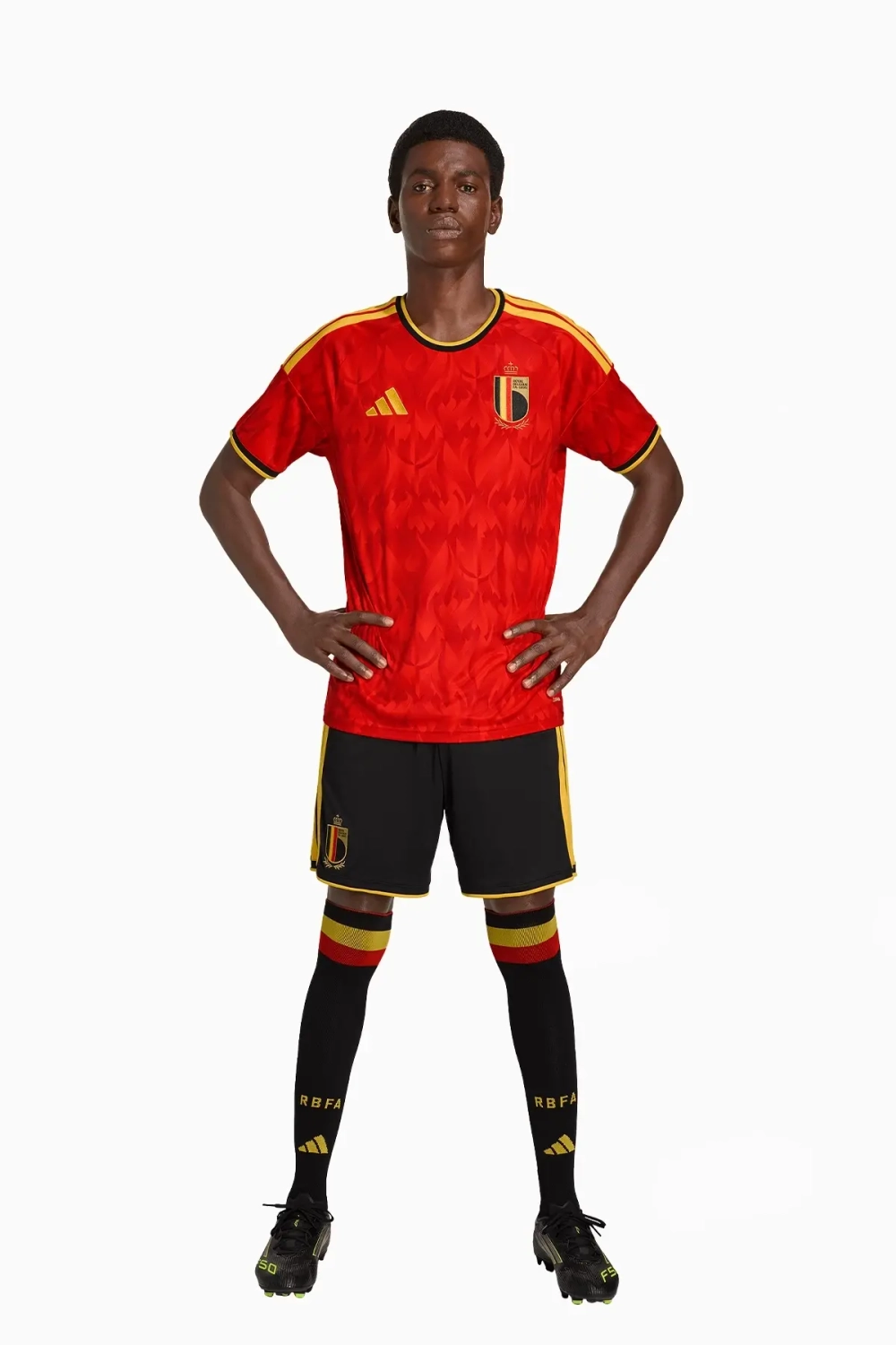 Шорты adidas Belgium 2026 Home Junior - черный