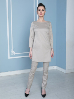 Женская блуза медицинская Бл-344 3/4