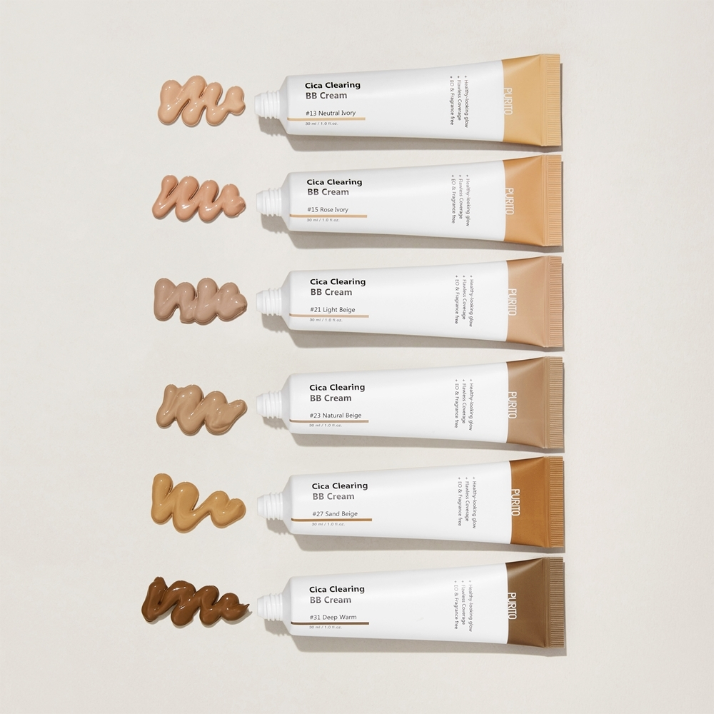 Purito Cica Clearing - BB-крем с UVA- и UVB-фильтрами, 30 ml