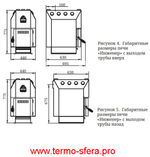 Отопительная печь ТМФ Инженер, ЧД, СК, ТВ