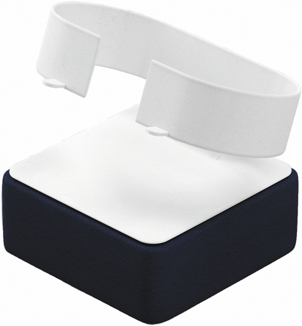 Подставка для часов/горизонтальная скоба 20 мм./квадратное основание