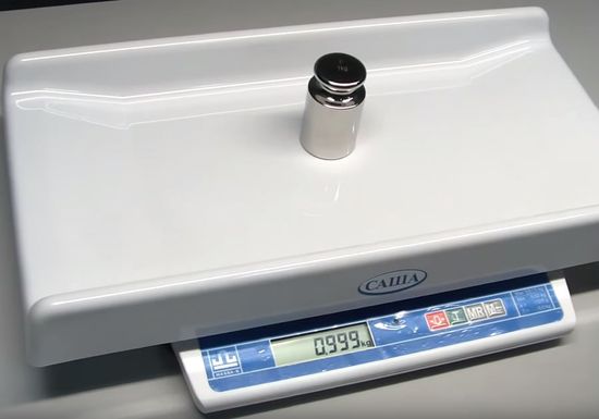 Весы для новорожденных МАССА-К В1-15-"САША"