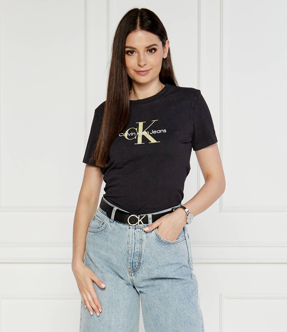 Футболка ARCHIVAL MONOLOGO CALVIN KLEIN JEANS - песочный(J20J223272)