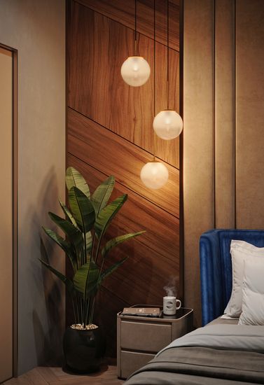 SL1190.203.03 Светильник подвесной ST-Luce Золотистый/Прозрачно-белый E27 3*60W CASSIUS