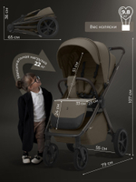 Прогулочная коляска SBL Elegante D