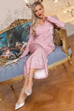 Платье праздничное Шэлдон (розовое) П14414-7М LT Collection