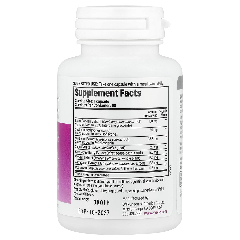 Kyolic, Estro-Logic®, 60 капсул