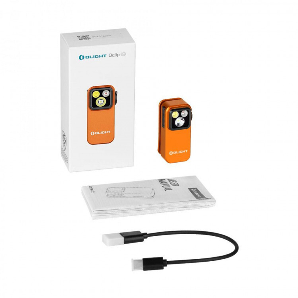 Фонарь Olight Oclip Pro Orange