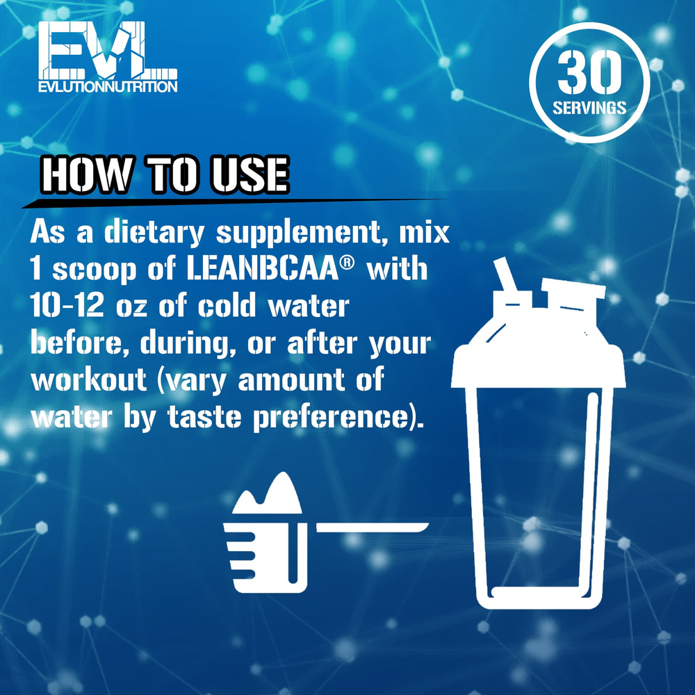 EVLution Nutrition, Lean BCAA®, фруктовый пунш, 246 г (8,7 унции)