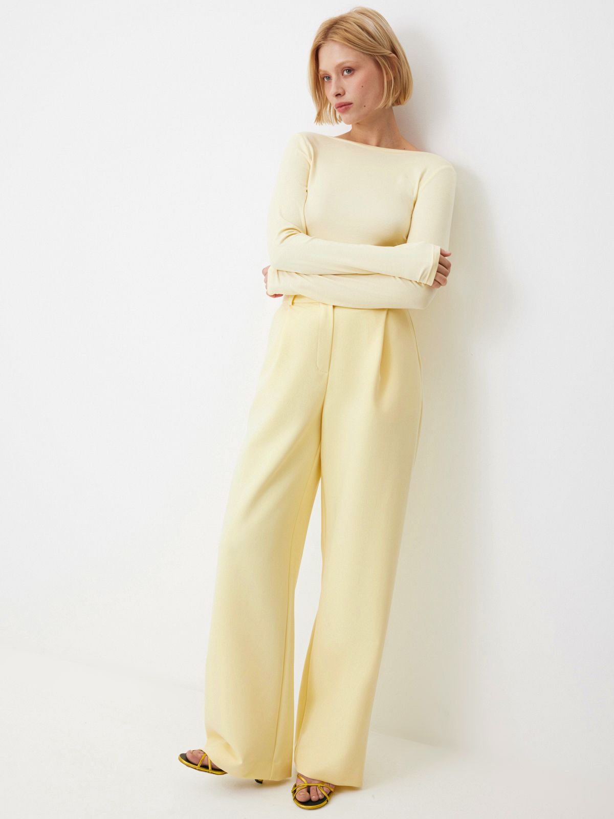 Безукоризненные брюки-palazzo Morning Butter