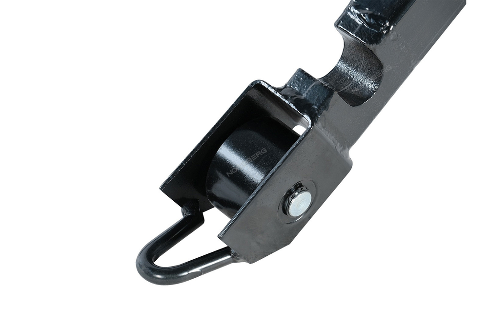 NORDBERG (N3904-10) Тележка (рохля) складская гидравлическая с высоким подъемом 1 т, с полиуретановыми колесами