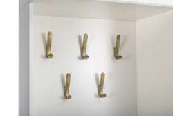 Шкаф комбинированный Ливерпуль 13.21, Белый, Ясень ваниль