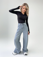 Джинсы LTBI W316 прямые широкие со стрейчем