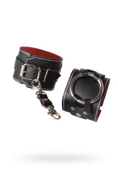 Наручники Sitabella чёрные кожа