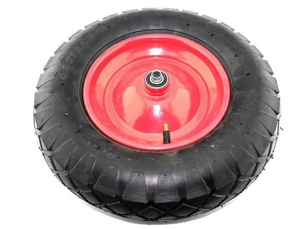 Колесо для тачки 4.80/4.00-8мм (пневматическое), D380 мм (за 1 шт.)