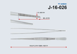 Пинцет анатомический общего назначения 250х2,5 (J-16-026)