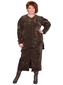 Бомбер из микровельвета Эбигейл