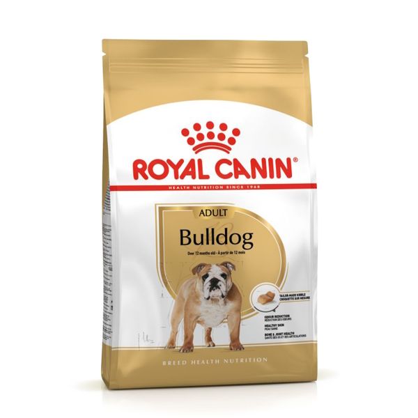 Сухой корм Royal Canin Bulldog Adult для взрослых собак породы Бульдог от 12 месяцев