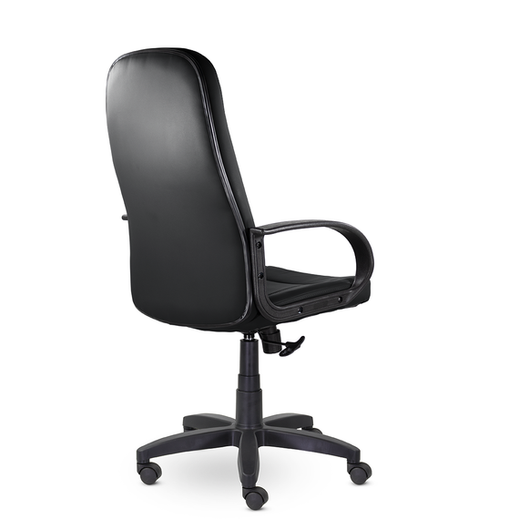 Кресло Идра Бюджет В пластик 727 S-0401 (черный)