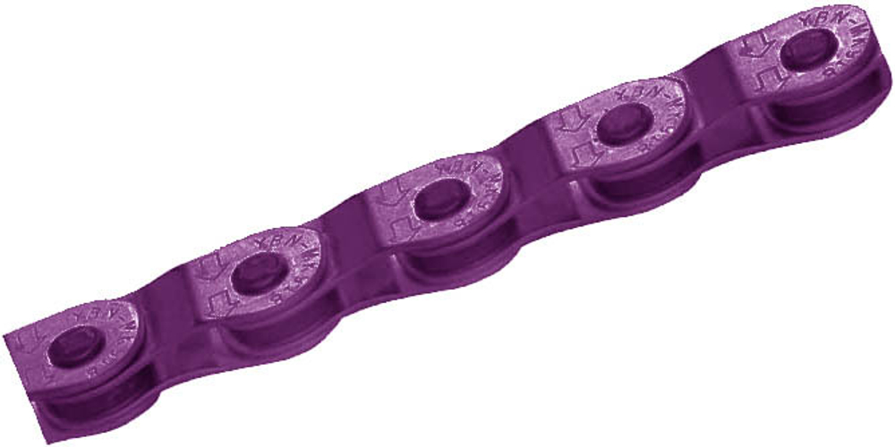 Цепь 1/2"x1/8"х 100зв, фиолетовая, звенья в виде черепицы, BOX. MK-918 Purple